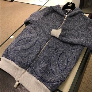 Chanel Metallic Tweed Jacket